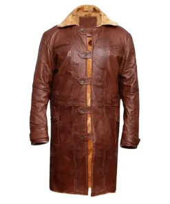 Tom Hardy Bane Leather Trench Coat