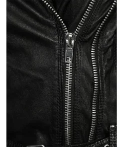 Women-Sheepskin-Leather-Biker-Zipper-Jacket