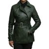 Womens Genuine Leather Biker Jacket