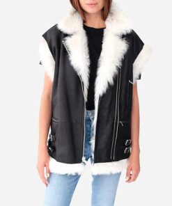 Womens-Leather-Biker-Vest