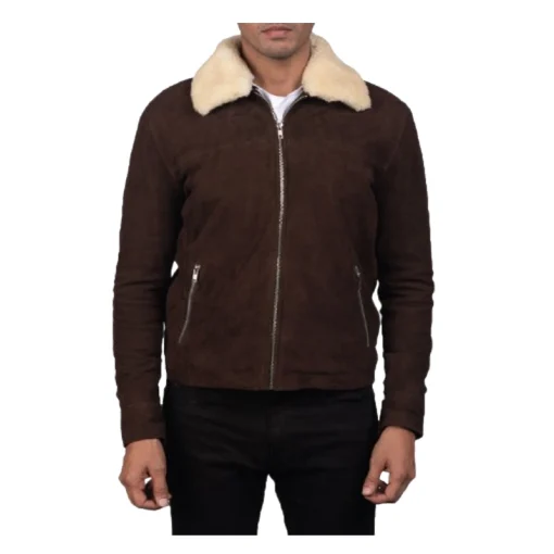 Coffner Brown Shearling Fur Jacket