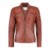 Women’s Brown Biker Leather Jacket