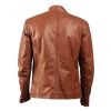 Men's Ionic Brown Leather Jacket