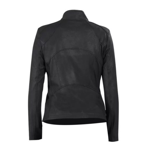 Jennifer Ladies Black Cropped Jacket
