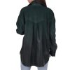 Women's Green Suede Jacket