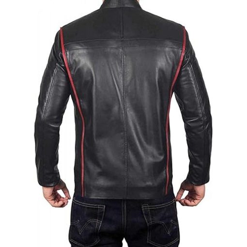 Men N7 Mass Effect 3 Biker Jacket
