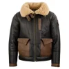 Mens-Black-Leather-Brown-Fur-Jacket