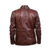 Men Vintage Biker Leather Jacket