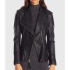 Women's Double Rider Biker Leather Jacket