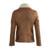 Jane B-3 Aviator Sheepskin Bomber Jacket