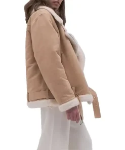 Womens-Beige-Shearling-Leather-Jacket-