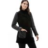 Women’s Real Black Leather Coat