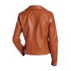 Womens Real Brown Leather Jacket