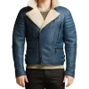 mens-blue-leather-shearling-jacket