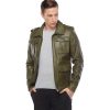 Men’s Real Green Leather Jacket