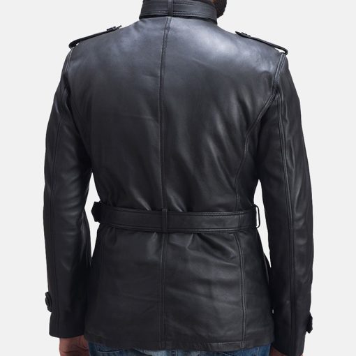 Hunter Black Leather Jacket