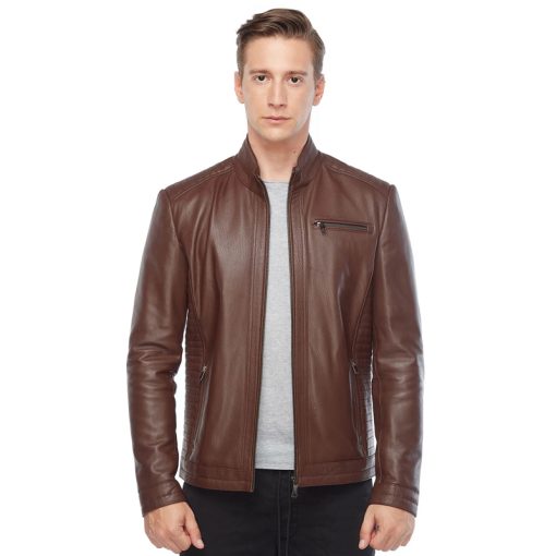 Men’s Real Leather Jumbo Jacket