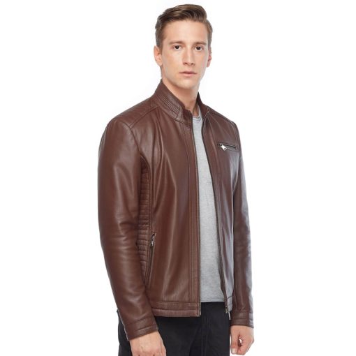 Men’s Real Leather Jumbo Jacket - Image 11