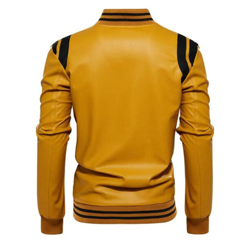 Men’s Varsity Leather Jacket Halloween - Image 2