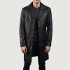 Don Long Leather Coat
