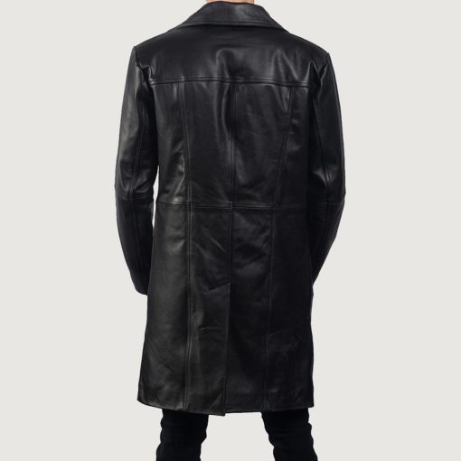 Don Long Leather Coat