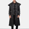 Maverick Brown Leather Duster