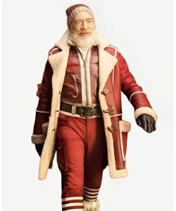 Red One JK Simmons Santa Claus Red Coat