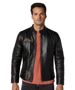 Men’s Real Brown Leather Vintage Classic Jacket