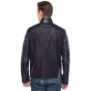 Men’s Real Black Leather Laser Jacket