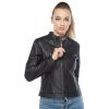 Women’s Real Black Leather Jacket