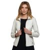 Women’s Real Beige Leather Jacket