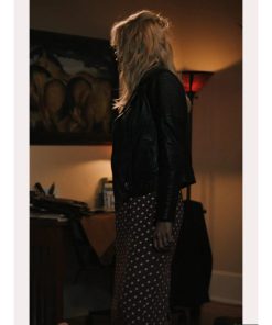 Yellowstone S04 Beth Dutton Black Leather Jacket