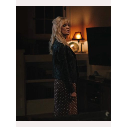 Yellowstone S04 Beth Dutton Black Leather Jacket