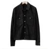 Italian Suede Snap Dylan Jacket