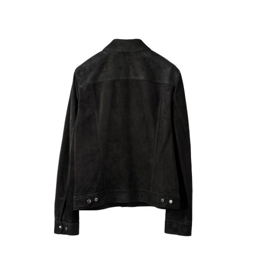 Italian Suede Snap Dylan Jacket