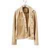 Italian Suede Snap Dylan Jacket