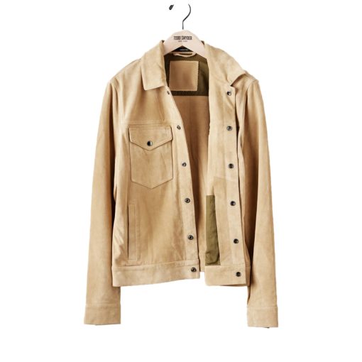 Italian Suede Snap Dylan Jacket