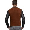 Men’s Real Brown Leather Brando Jacket
