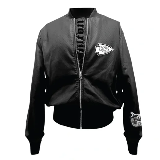 Jeff Hamilton NFL Bomber Jacket - Image 7