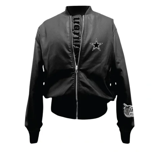 Jeff Hamilton Cowboys Bomber Jacket