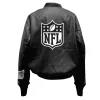 Jeff Hamilton Eagles Bomber Jacket Back