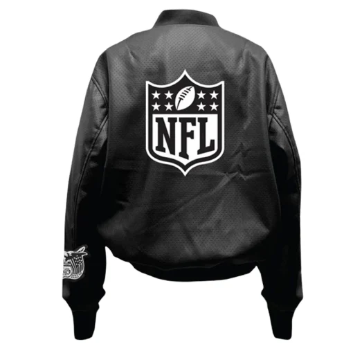 Jeff Hamilton Eagles Bomber Jacket Back