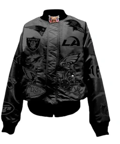 Jeff Hamilton NFL Bomber Jacket