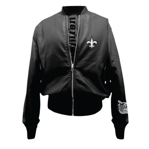 Jeff Hamilton NFL Bomber Jacket - Image 9