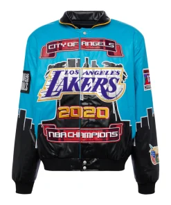 LA Lakers Championship 2020 Vegan Leather Jacket