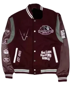 Mia Yim Virginia Union University Varsity Jacket