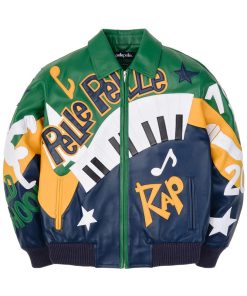Pelle Pelle Blue Picasso Plush Jacket