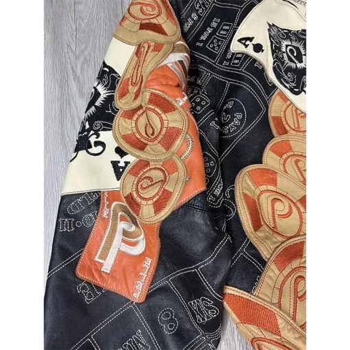 Pelle Pelle Dice Cards Leather Jacket
