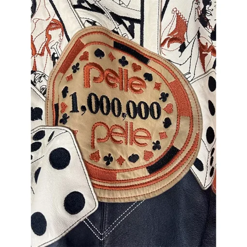 Pelle Pelle Dice Cards Leather Jacket