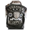 Pelle Pelle Encrusted Leather Jacket for sale